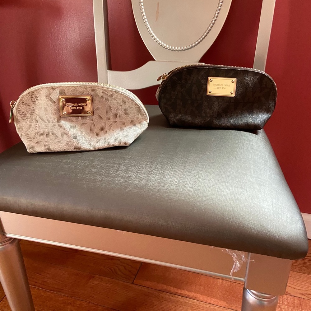 Michael kors makeup bags